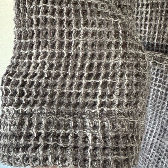 Parachute Waffle Robe in Gray 100% Turkish Cotton Size Small - Picture 10 of 14